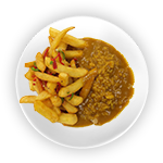 Chips With Korma Sauce 