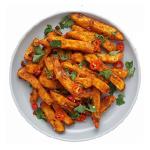 Chips With Masala Sauce 