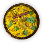 Mushroom Pilau Rice 