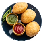 Keema Kichori Pooris 