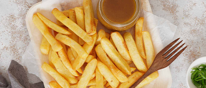 Curry Sauce & Chips 