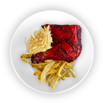 Chips With Cheese & Spicy Chicken 